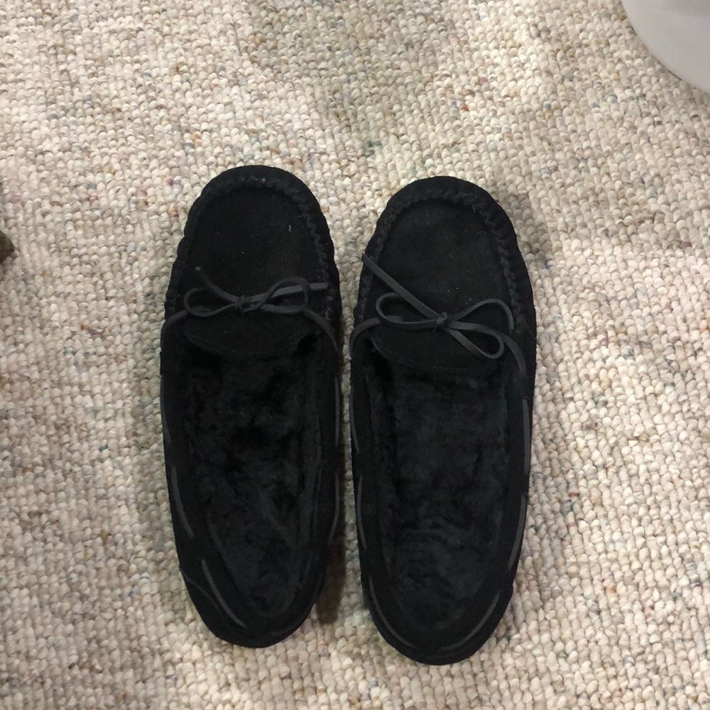 Black moccasins